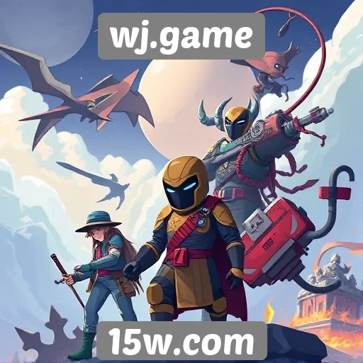Diversidade de gêneros no catálogo de wj.game