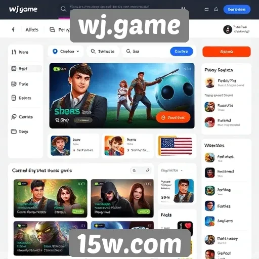 Avaliação da interface do usuário do site wj.game